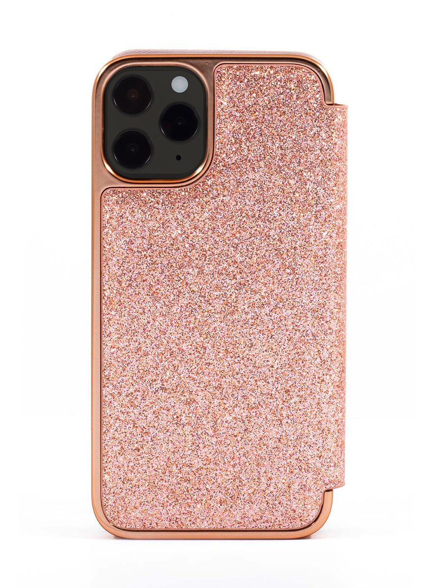 Ted Baker GLITO Mirror Case for iPhone 13 Pro Max - Rose Gold