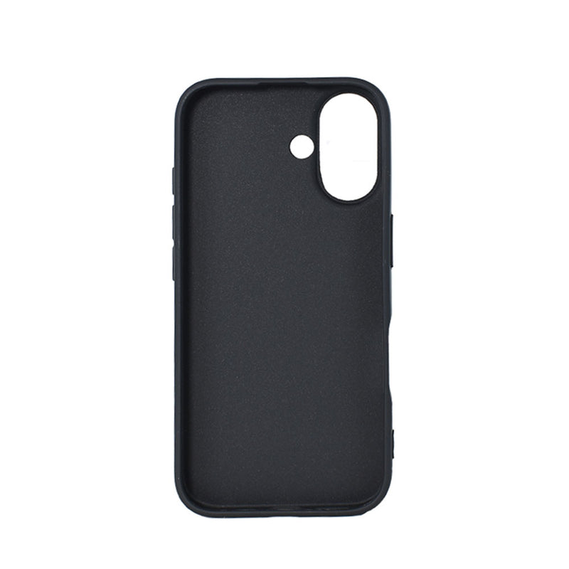 iPhone 16 Plus Hard Shell Phone Case - Black