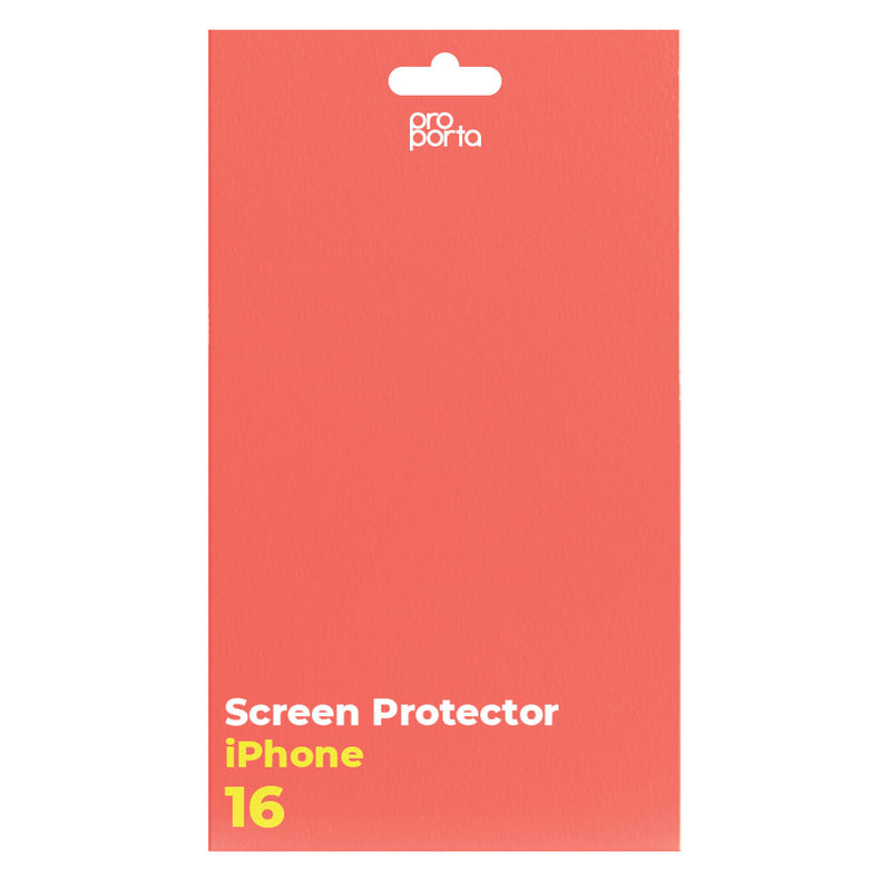 iPhone 16 Tempered Glass Screen Protector