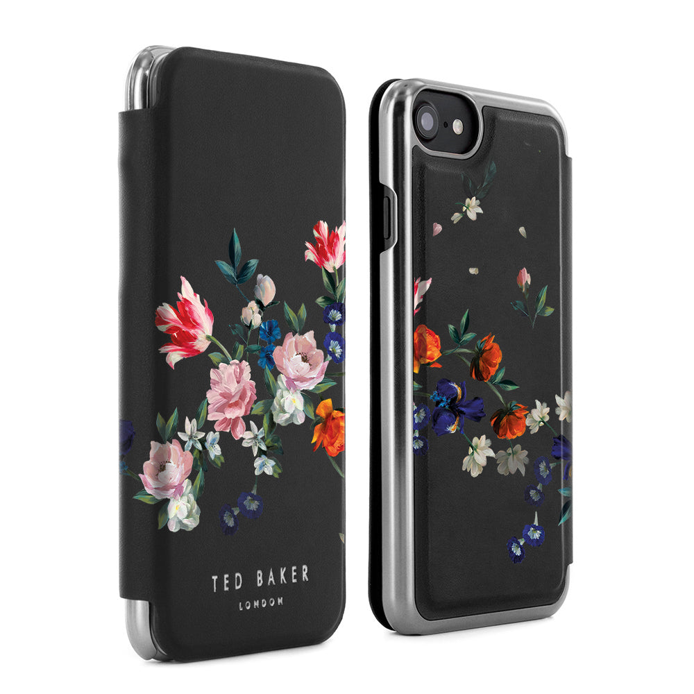 Ted Baker Mirror Case for iPhone SE (2020) / 8 / 7 - Sandalwood / Blac