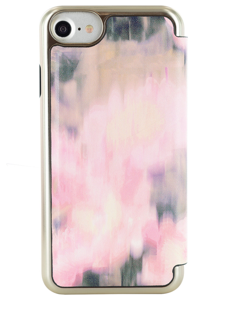 Ted Baker Mirror Case for iPhone SE (2022 / 2020) / 8 / 7 - Blur Flora ...