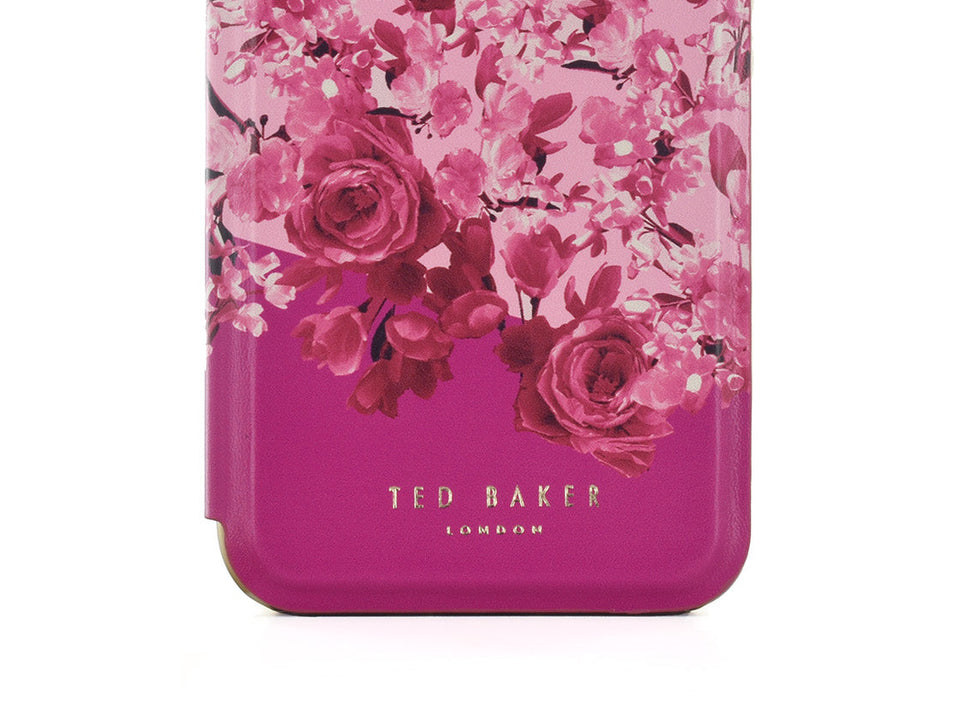 Ted Baker Black Flower Border Mirror Folio Phone Case for iPhone 15 Pr –  Proporta International