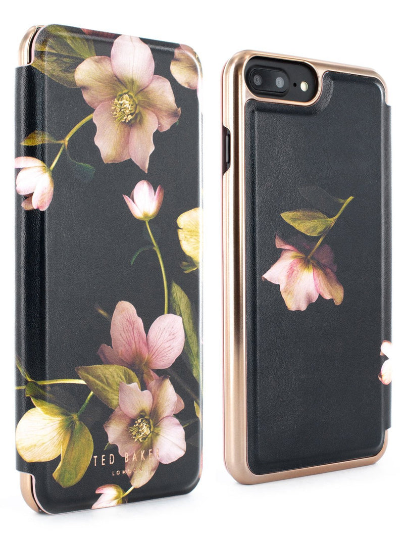 Ted Baker EARTHER Mirror Folio Case for iPhone 8 Plus / 7 Arbor – International